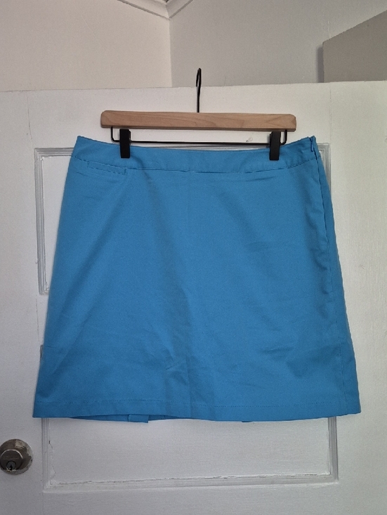 adidas Dresses & Skirts - Adidas Women's Golf Skort Light Blue Climacool ProDry Plus Size 12